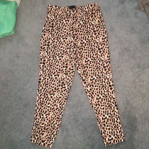Banana Republic Hayden Leopard Pants